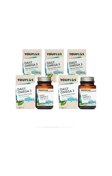Youplus Daily Omega 3 Takviye Edici Gıda 30 Kapsül 5 Adet Youplus Daily Omega 3 Takviye Edici Gıda 30 Kapsül 5 Adet