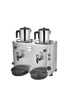 Remta DE15 Jumbo 9+9 L Çift Kazanlı Çay Makinesi
