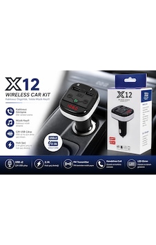 Hello Fm Transmitter X12 - Çakmaklıktan Müzik Dinleme - Fm Çevirici Hello Fm Transmitter X12 - Çakmaklıktan Müzik Dinleme - Fm Çevirici