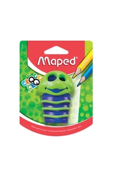 Maped Croc Çift Delikli Kalemtraş 1 Adet Yeşil Maped Croc Çift Delikli Kalemtraş 1 Adet Yeşil