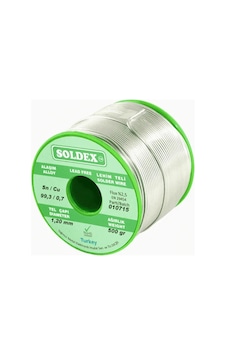Magicool Sn: 99.3 - Cu: 0.7 - 500 Gr, 1.2 Mm - Kurşunsuz, Gümüşsüz Lehim Teli Magicool Sn: 99.3 - Cu: 0.7 - 500 Gr, 1.2 Mm - Kurşunsuz, Gümüşsüz Lehim Teli