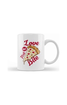Love At First Bite Pizza Slice Pixel Art Kupa Bardak Porselen Karışık Love At First Bite Pizza Slice Pixel Art Kupa Bardak Porselen Karışık