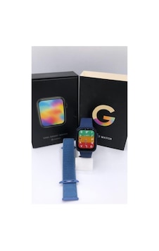 Smart Watch 6s Akıllı Saat Yan Tuşlar Aktif Uygulama Çift Kordon Mavi Smart Watch 6s Akıllı Saat Yan Tuşlar Aktif Uygulama Çift Kordon Mavi