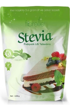 Fibrelle Prebiyotik Lifli Stevialı Tatlandırıcı 1200 Gr Fibrelle Prebiyotik Lifli Stevialı Tatlandırıcı 1200 Gr