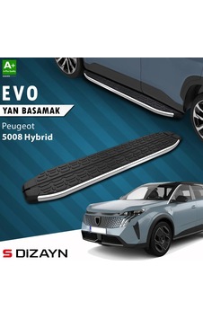 S-dizayn Peugeot 5008 3 Hybrid Evo Krom Yan Basamak 203 Cm 2024 Üzeri A+ Kalite