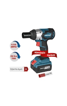 Proter Pst460ws Kömürsüz Darbeli Şarjlı Somun Sökme