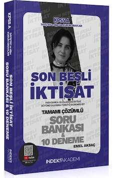 İndeks Akademi Yayıncılık 2025 KPSS A Grubu İktisat Son Beşli Soru Bankası ve 10 Deneme Çözümlü – Emel Aksaç İndeks Akademi Yayıncılık 2025 KPSS A Grubu İktisat Son Beşli Soru Bankası ve 10 Deneme Çözümlü – Emel Aksaç