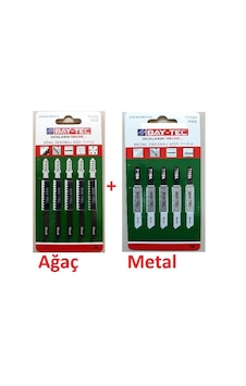 Bay-Tec Metal Dekupaj Ağzı Ağaç Dekupaj Ağzı Seti 10'Lu Paket Bay-Tec Metal Dekupaj Ağzı Ağaç Dekupaj Ağzı Seti 10'Lu Paket