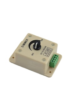Manuel Led Dimmer 12-24V 8A Dc Dimmer 12-24 Volt Şerit Led Dimmer Manuel Led Dimmer 12-24V 8A Dc Dimmer 12-24 Volt Şerit Led Dimmer