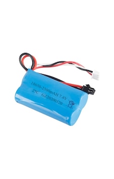 7.4v 18650 Li-on 2500 Mah Oyuncak Pili Sm2p Soket 7.4v 18650 Li-on 2500 Mah Oyuncak Pili Sm2p Soket