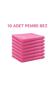 Mikrofiber Parlak Temizlik Bezi 10'lu 40x40 Mutfak Yer Banyo Temizleme Bezi Havlu Bez Pembe Renk Çok Renkli Mikrofiber Parlak Temizlik Bezi 10'lu 40x40 Mutfak Yer Banyo Temizleme Bezi Havlu Bez Pembe Renk Çok Renkli