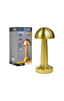 Gold Mantar Lamba Ct-8429 Lizbon 3 Renk Şarjlı Masa Lambası 5415 Gold Mantar Lamba Ct-8429 Lizbon 3 Renk Şarjlı Masa Lambası 5415
