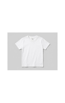 Hafico Erkek / Kız Çocuk Düz Basic T-shirt %100 Pamuklu Bisiklet Yaka Beyaz Hafico Erkek / Kız Çocuk Düz Basic T-shirt %100 Pamuklu Bisiklet Yaka Beyaz