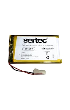 Sertec 605080 3.7v 3000mah Lithium Polymer Pil - Bms Devreli Sertec 605080 3.7v 3000mah Lithium Polymer Pil - Bms Devreli