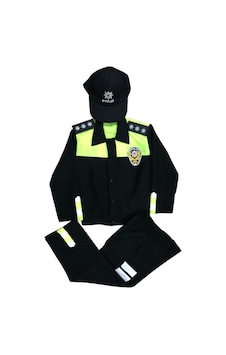 Flaş Unisex Çocuk Lacivert Polis Kıyafeti Karışık - 40591260 Karışık