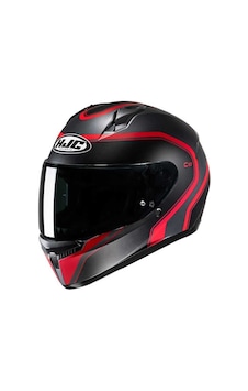 Hjc C10 Elie Mc1sf Kapalı Kask Kırmızı - Siyah Hjc C10 Elie Mc1sf Kapalı Kask Kırmızı - Siyah
