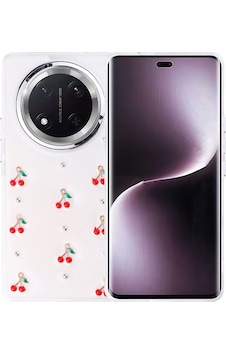 Honor Magic 7 Lite Kılıf Airbag Tasarımlı Simli Şeffaf Zore Kutup Kapak Kiraz Honor Magic 7 Lite Kılıf Airbag Tasarımlı Simli Şeffaf Zore Kutup Kapak Kiraz