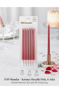 Top Candle Pasta Mumu 6 Adet Doğum Günü Ve Parti Kutlama Seti No:2 Top Candle Pasta Mumu 6 Adet Doğum Günü Ve Parti Kutlama Seti No:2