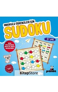 Sudoku 5 Yaş - Anaokulu Öğrencileri İçin- Panda