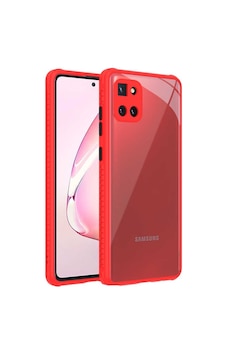 Samsung Galaxy Uyumlu A81 Note 10 Lite Kılıf Köşe Ve Kamera Korumalı Arkası Şeffaf Renkli Tuşlu Kapak Kaff Samsung Galaxy Uyumlu A81 Note 10 Lite Kılıf Köşe Ve Kamera Korumalı Arkası Şeffaf Renkli Tuşlu Kapak Kaff