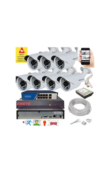 7 Li Yapay Zeka Destekli 5 Mp 1940p Görüntü Poe Bağlantılı 48 Ir Led Gece Görüş Ip Kamera Seti 748poe 7 Li Yapay Zeka Destekli 5 Mp 1940p Görüntü Poe Bağlantılı 48 Ir Led Gece Görüş Ip Kamera Seti 748poe