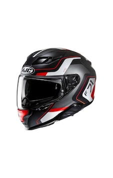 HJC F71 MC1SF Kapalı Kask Beyaz - Gri - Kırmızı HJC F71 MC1SF Kapalı Kask Beyaz - Gri - Kırmızı