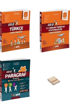 Lgs 8. Sınıf Usta İşi Türkçe İnkılap Ve Paragraf Soru Bankası 3lü Set