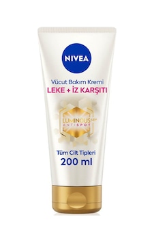 Nivea Luminous 630 Leke Ve İz Karşıtı Vücut Bakım Kremi Çatlak Ve Güneş Lekesi 48 Saat Nem 200 Ml Nivea Luminous 630 Leke Ve İz Karşıtı Vücut Bakım Kremi Çatlak Ve Güneş Lekesi 48 Saat Nem 200 Ml