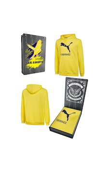 Fenerbahçe Puma Kapüşonlu Sweat Ahşap Kutulu Sarı Fenerbahçe Puma Kapüşonlu Sweat Ahşap Kutulu Sarı