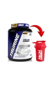 High Nutrition %100 Pure Taurine Powder 300 G 100 Servis 3000 MG + Shaker High Nutrition %100 Pure Taurine Powder 300 G 100 Servis 3000 MG + Shaker