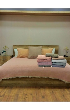 Haki 4 Katlı Çift Taraflı Çift Kişilik Müslin Battaniye %100 Pamuk 230x240 Cm Haki Haki 4 Katlı Çift Taraflı Çift Kişilik Müslin Battaniye %100 Pamuk 230x240 Cm Haki