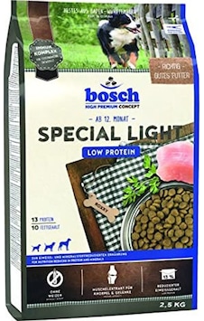 Bosch Special Light Extra Düşük Kalorili Yetişkin Köpek Maması 2500 G Bosch Special Light Extra Düşük Kalorili Yetişkin Köpek Maması 2500 G