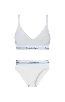 Giorgina Ferri 2 Li Set Kadın Günlük Kullanıma Uygun Spor Sütyen+ Slip Külot Sara Giorgina Ferri 2 Li Set Kadın Günlük Kullanıma Uygun Spor Sütyen+ Slip Külot Sara