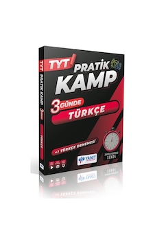 TYT Türkçe 3 Günde Pratik Kamp - Yanıt Yayınları TYT Türkçe 3 Günde Pratik Kamp - Yanıt Yayınları