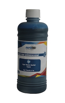 Hp T610 - T790 - T2300 Uyumlu Plotter Mürekkebi 500 gr. Cyan Hp T610 - T790 - T2300 Uyumlu Plotter Mürekkebi 500 gr. Cyan