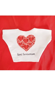 Seni Seviyorum Baskılı Tişört Beyaz Seni Seviyorum Baskılı Tişört Beyaz