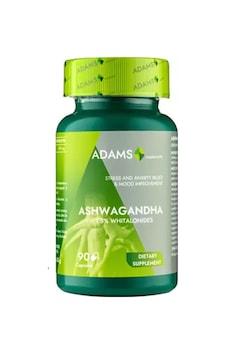 Ashwa/gandha 400 Mg 90 Kapsül Adaptogen Bitkisel Destek, Enerji Desteği