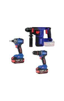 Exen En 314 Set - 21v 4ah Kömürsüz Şarjlı Makina 3'lü Set Exen En 314 Set - 21v 4ah Kömürsüz Şarjlı Makina 3'lü Set