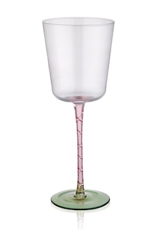The Mia Şarap Kadehi Pembe Yeşil 350 Ml The Mia Şarap Kadehi Pembe Yeşil 350 Ml