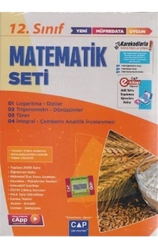 12.Sınıf Matematik Anadolu Seti - Çap Yayınları 12.Sınıf Matematik Anadolu Seti - Çap Yayınları
