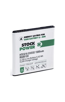 Htc G16 Evo 3D (BG86100) 1500 Mah Stock Power Batarya Htc G16 Evo 3D (BG86100) 1500 Mah Stock Power Batarya