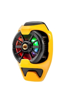 Büro Ev Ofis Cep Telefonu İçin Sarı Rgb Işıklı Mini Soğutucu Fan Büro Ev Ofis Cep Telefonu İçin Sarı Rgb Işıklı Mini Soğutucu Fan