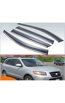 Hyundai Santa Fe 2006 2012 Kromlu Cam Rüzgarlığı