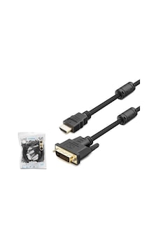 Hadron Hdx7752 Dvı M To Hdmı M Kablo 24+1 Pvc 1.8m Siyah 1.8m Hadron Hdx7752 Dvı M To Hdmı M Kablo 24+1 Pvc 1.8m Siyah 1.8m