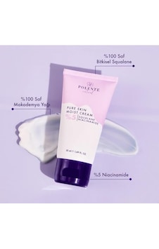 Polente Natural - Pure Skın Moıst Cream -%5 Niacinamide İçeren Nemlendirici Krem 50 Ml Polente Natural - Pure Skın Moıst Cream -%5 Niacinamide İçeren Nemlendirici Krem 50 Ml