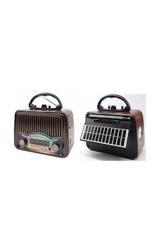 Nostaljik Tasarım Bluetooth / Usb / Sd Kartlı Taşınabilir Şarjlı Radyo Rt-772 Nostaljik Tasarım Bluetooth / Usb / Sd Kartlı Taşınabilir Şarjlı Radyo Rt-772