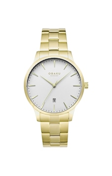 Obaku Denmark V247xdgısg Quartz Çelik Altın Rengi Beyaz Kadran Safir Cam 42 Mm Erkek Kol Saati Altın Obaku Denmark V247xdgısg Quartz Çelik Altın Rengi Beyaz Kadran Safir Cam 42 Mm Erkek Kol Saati Altın