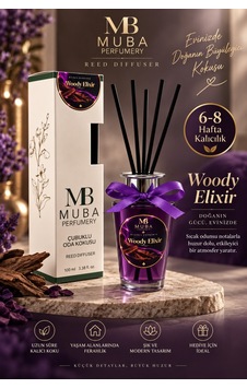 Woody Elixir Premium Reed Diffuser 100 Ml Sandal Ağacı, Amber Ve Tarçın Notaları 6-8 Hafta Kalıcılık Lüks Ve Etkileyici Koku - 922850631 Orman Woody Elixir Premium Reed Diffuser 100 Ml Sandal Ağacı, Amber Ve Tarçın Notaları 6-8 Hafta Kalıcılık Lüks Ve Etkileyici Koku - 922850631 Orman