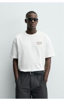 Modivibe Erkek Baskılı Oversize T-shirt Kalın Dokulu %100 Pamuk Geniş Kesim Beyazmarlowe Modivibe Erkek Baskılı Oversize T-shirt Kalın Dokulu %100 Pamuk Geniş Kesim Beyazmarlowe
