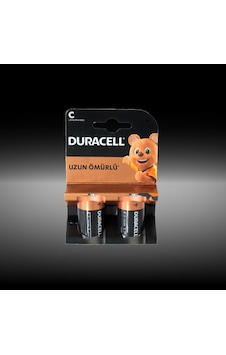 Duracell Alkalin C Orta Boy Pil L